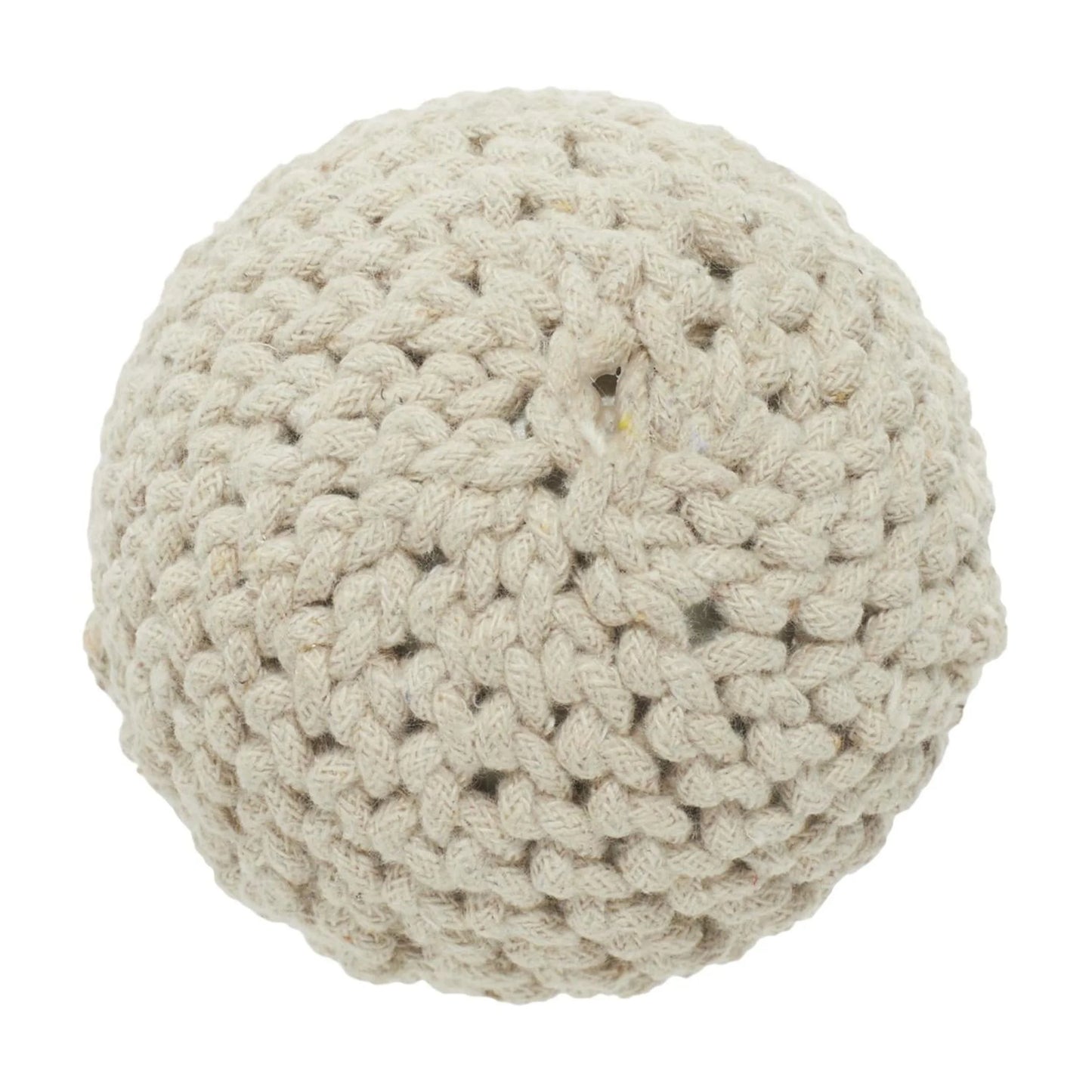 Beige 4" Handmade Decorative Ball Jute Rope Orbs & Vase Filler with Varying Designs (4 Count)