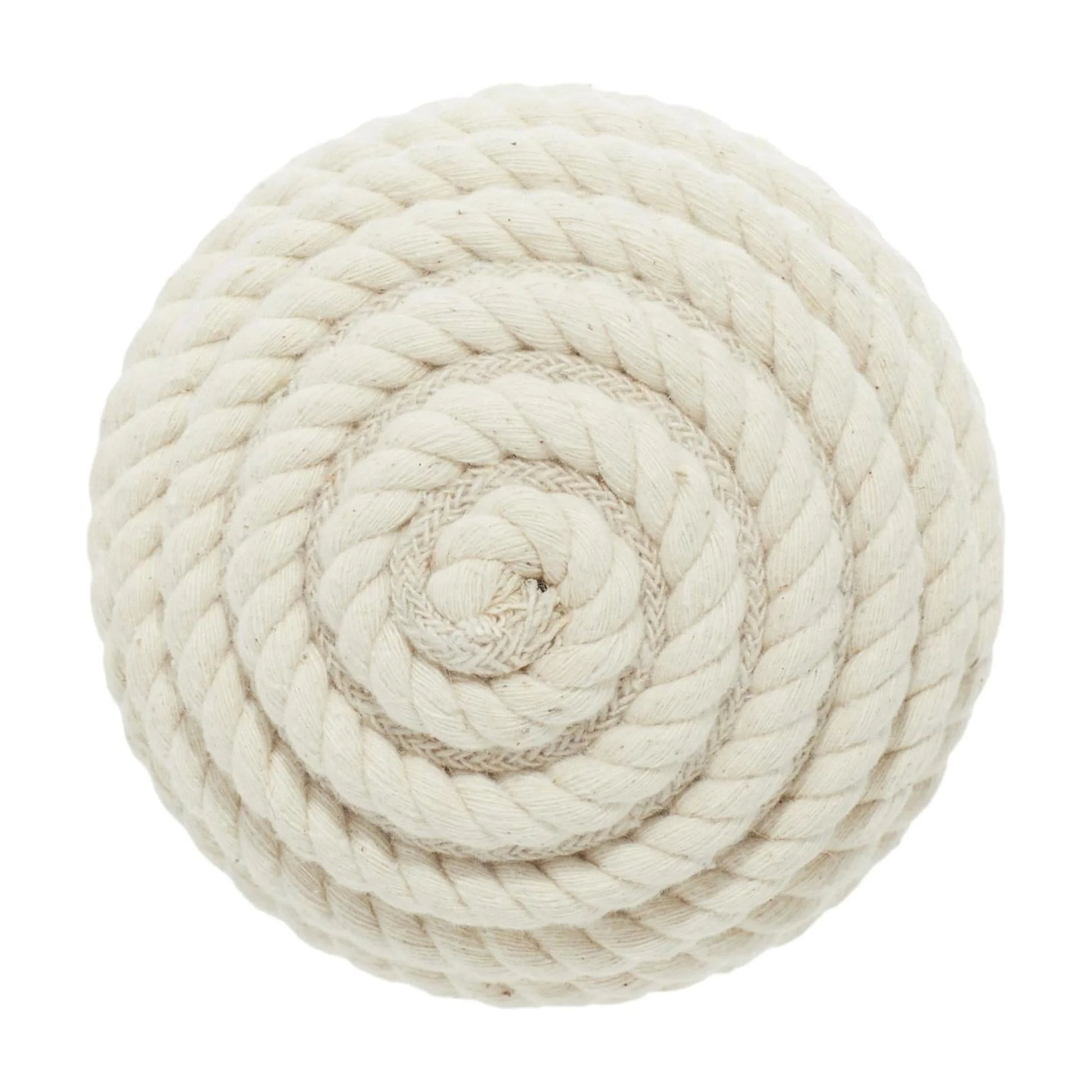 Beige 4" Handmade Decorative Ball Jute Rope Orbs & Vase Filler with Varying Designs (4 Count)